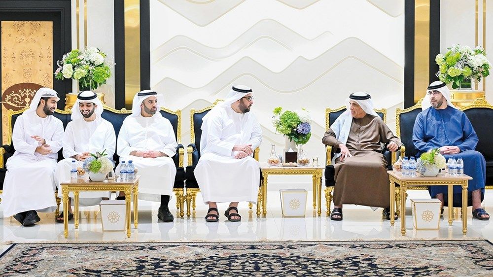 الحكام يواصلون استقبال المهنئين بشهر رمضان المبارك