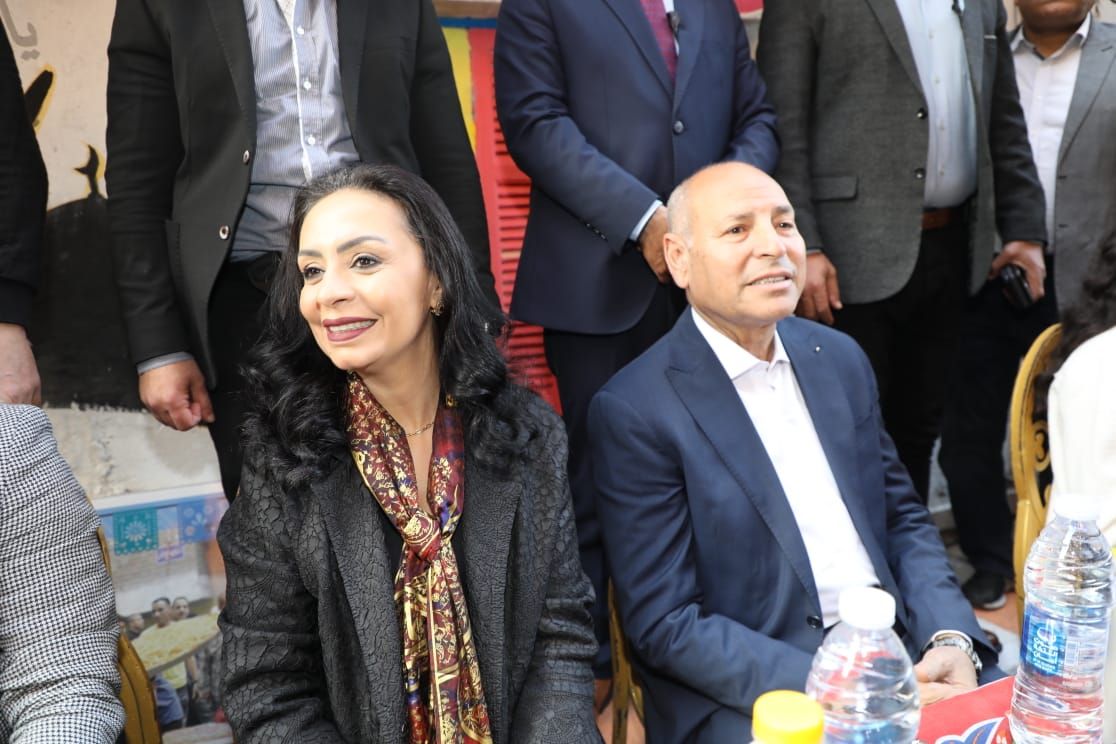 وزيرا الأوقاف والتضامن ومحافظ القاهرة يشاركون فى حفل إفطار المطرية.. صور