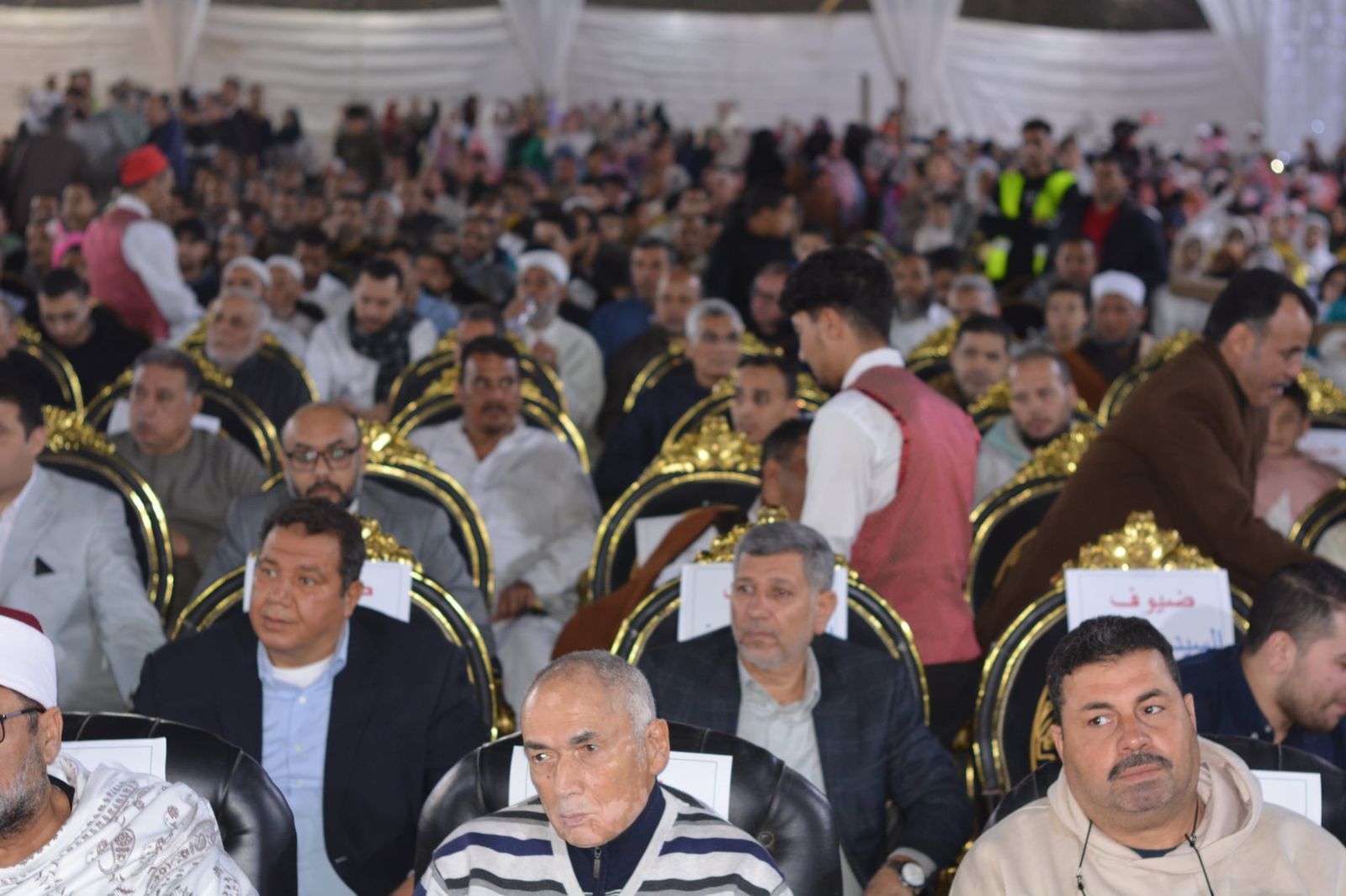 قرية بنى مجدول فى كرداسة تكرم أبناءها من حفظة القرآن.. ورحلات عمرة للأوائل