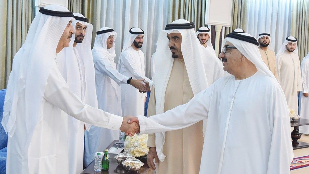 الحكام يواصلون استقبال المهنئين بشهر رمضان المبارك