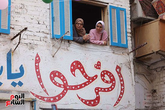 إفطار المطرية.. الآلاف يشاركون في أكبر حفل إفطار جماعى بمصر "صور"