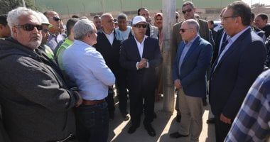 كامل الوزير يشهد بدء إنشاء مجمع ألستوم الصناعى ببرج العرب.. صور