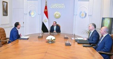 الرئيس السيسى يتابع مع رئيس الوزراء ووزير البترول أنشطة التنقيب والاستكشافات الجديدة