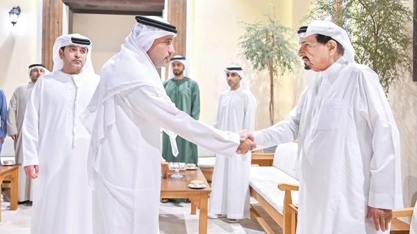 الحكام يواصلون تقبل التهاني بالشهر الفضيل