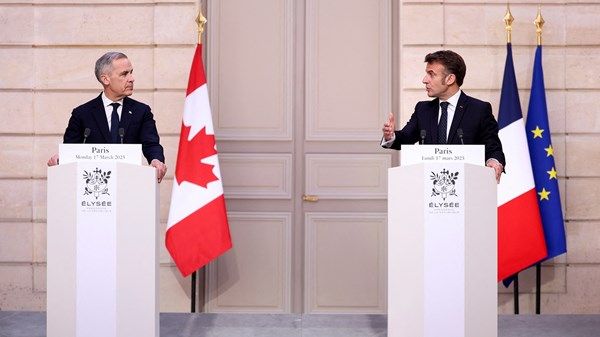 مارك كارني يدعو لتعزيز العلاقات مع أوروبا