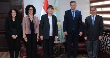 وزير الزراعة يستقبل الممثل المقيم للأمم المتحدة فى مصر
