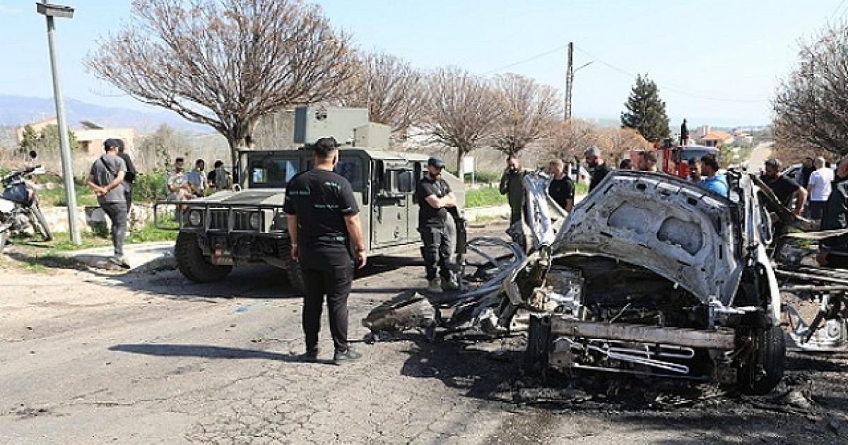 شهيد وإصابة خطيرة بقصف إسرائيلي لمركبة ببلدة ياطر جنوب لبنان