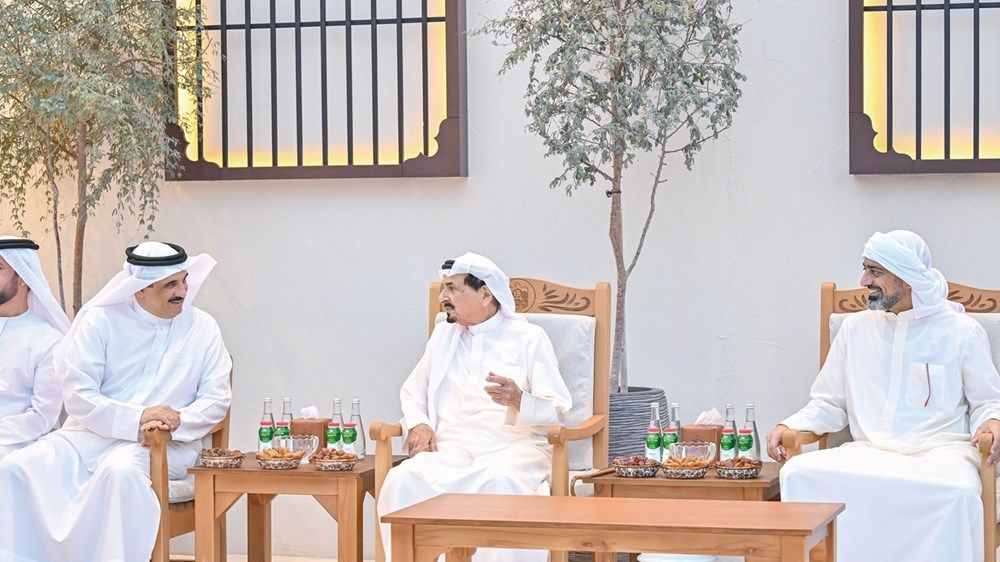 الحكام يواصلون تقبل التهاني بالشهر الفضيل