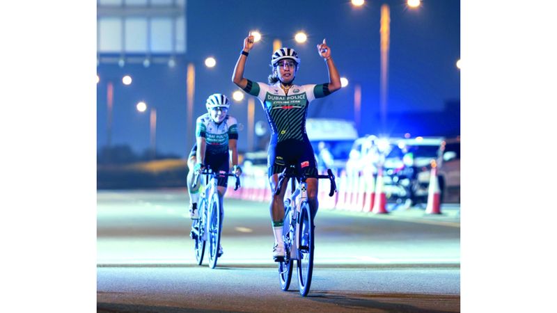 الامارات | المصرية ابتسام تُتوَّج بلقب «سيدات الدرّاجات الهوائية»