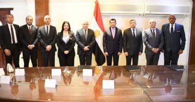 وزير الرياضة يشهد مراسم توقيع بروتوكول تعاون مع هيئة تنمية الصعيد التابعة لرئاسة مجلس الوزراء