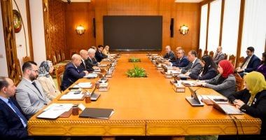 وزير الخارجية والهجرة يستقبل وزراء التعليم العالى والتربية والتعليم والعمل
