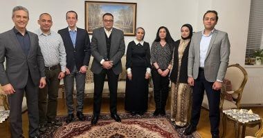 الملحق العسكري المصري في جمهورية التشيك يقيم حفل إفطار للدبلوماسيين ورموز الجالية المصرية