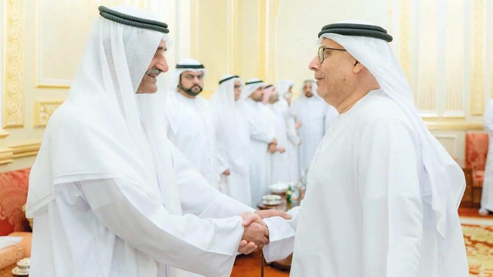 الحكام يواصلون تقبل التهاني بمناسبة شهر رمضان المبارك