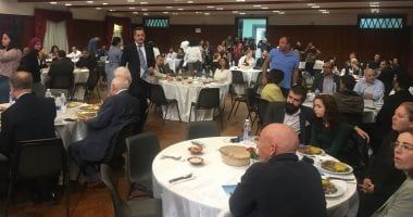 المركز المسيحى الإسلامى بالكنيسة الأسقفية بالزمالك ينظم حفل إفطار رمضانى