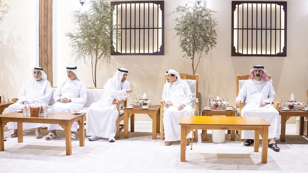 الحكام يواصلون تقبل التهاني بمناسبة شهر رمضان المبارك