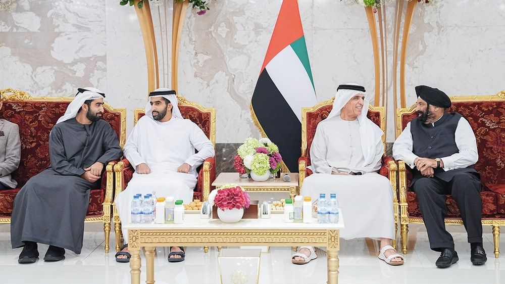 الحكام يواصلون تقبل التهاني بمناسبة شهر رمضان المبارك