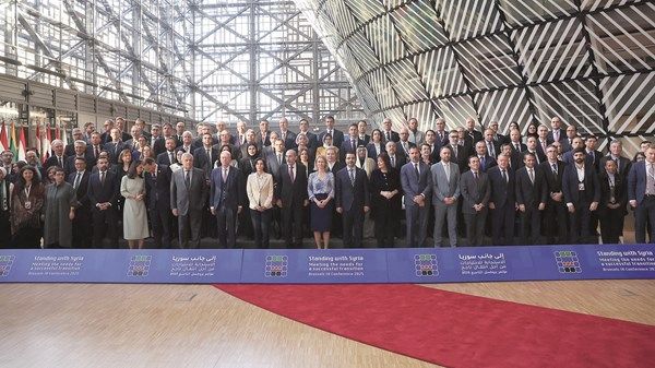 5.8 مليار يورو تعهدات من الدول المانحة إلى سوريا