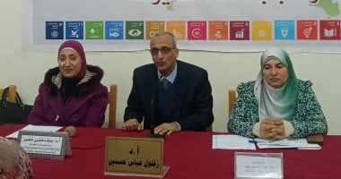 كلية الخدمة الإجتماعية جامعة حلوان تنظم ندوات لدعم أعضاء هيئة التدريس والطلاب