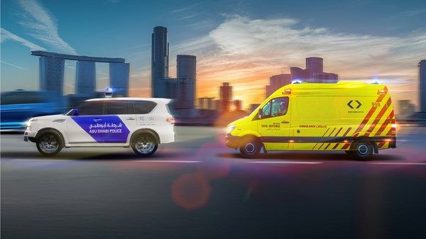 انطلاق حملة إفساح الطريق لمركبات الطوارئ في أبوظبي