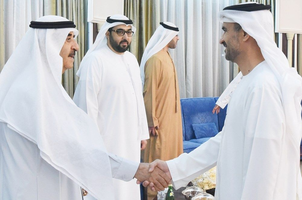 الحكام يواصلون تقبل التهاني بمناسبة شهر رمضان المبارك