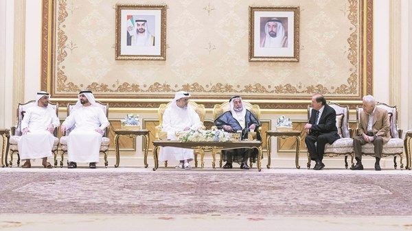 الحكام يواصلون تقبل التهاني بمناسبة شهر رمضان المبارك