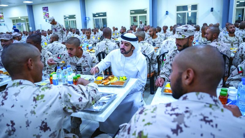 الامارات | حمدان بن محمد: الخدمة الوطنية شرف عظيم