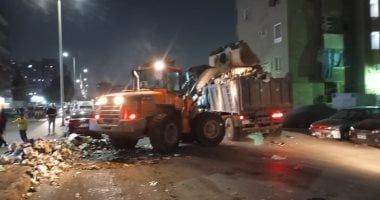 هيئة النظافة والتجميل بالجيزة تشن حملة نظافة مكبرة فى إمبابة.. صور