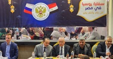 سفارة روسيا بالقاهرة تنظم إفطارا خيريا بالجيزة.. والسفير: تقليد يعزز الصداقة