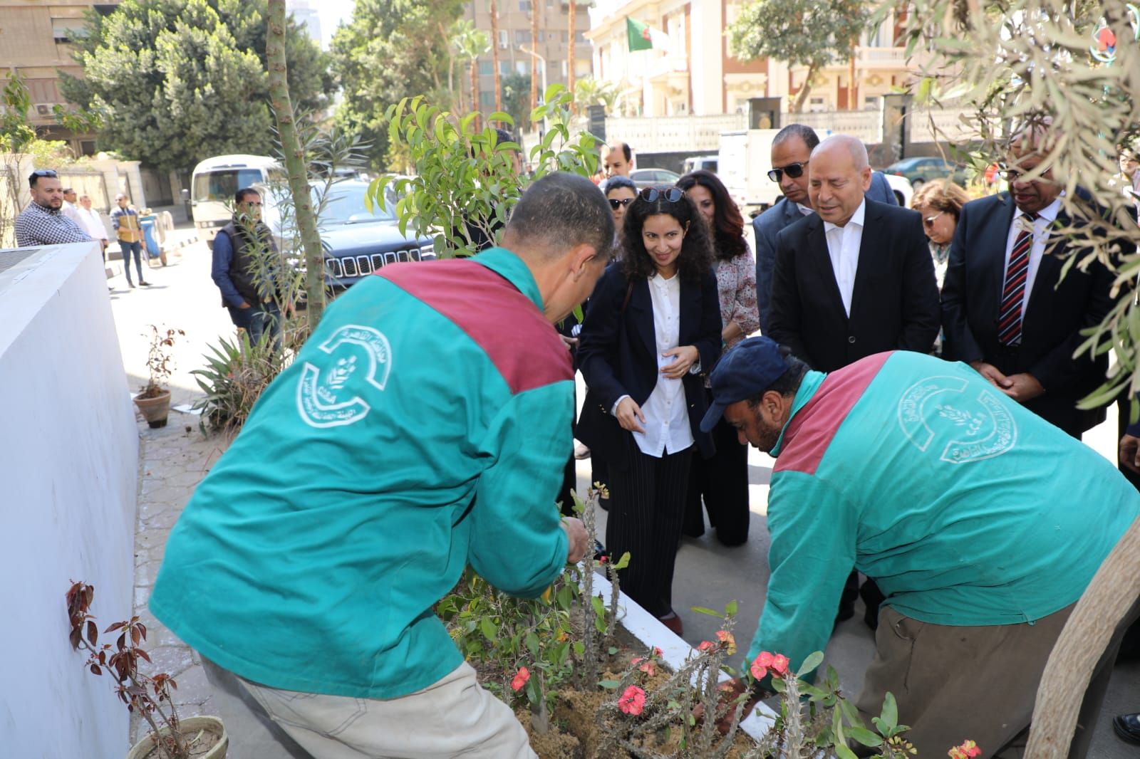 محافظ القاهرة: نسعى لزيادة الرقعة الخضراء بالزمالك مع الحفاظ على الموجود