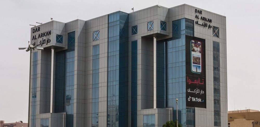 ارتفاع أرباح «دار الأركان» إلى 806.8 مليون ريال في 2024