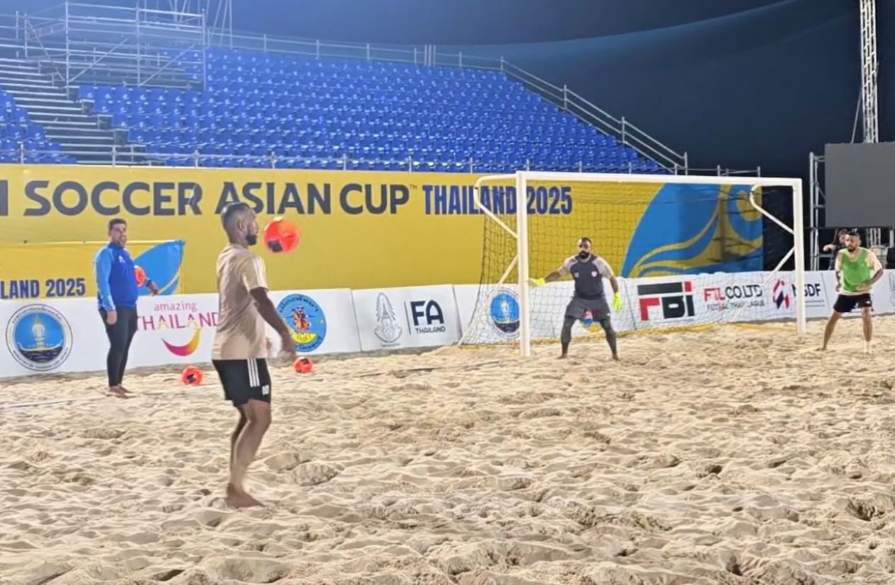 الامارات | منتخب الكرة الشاطئية يبدأ مشواره في كأس آسيا بمواجهة أفغانستان غداً