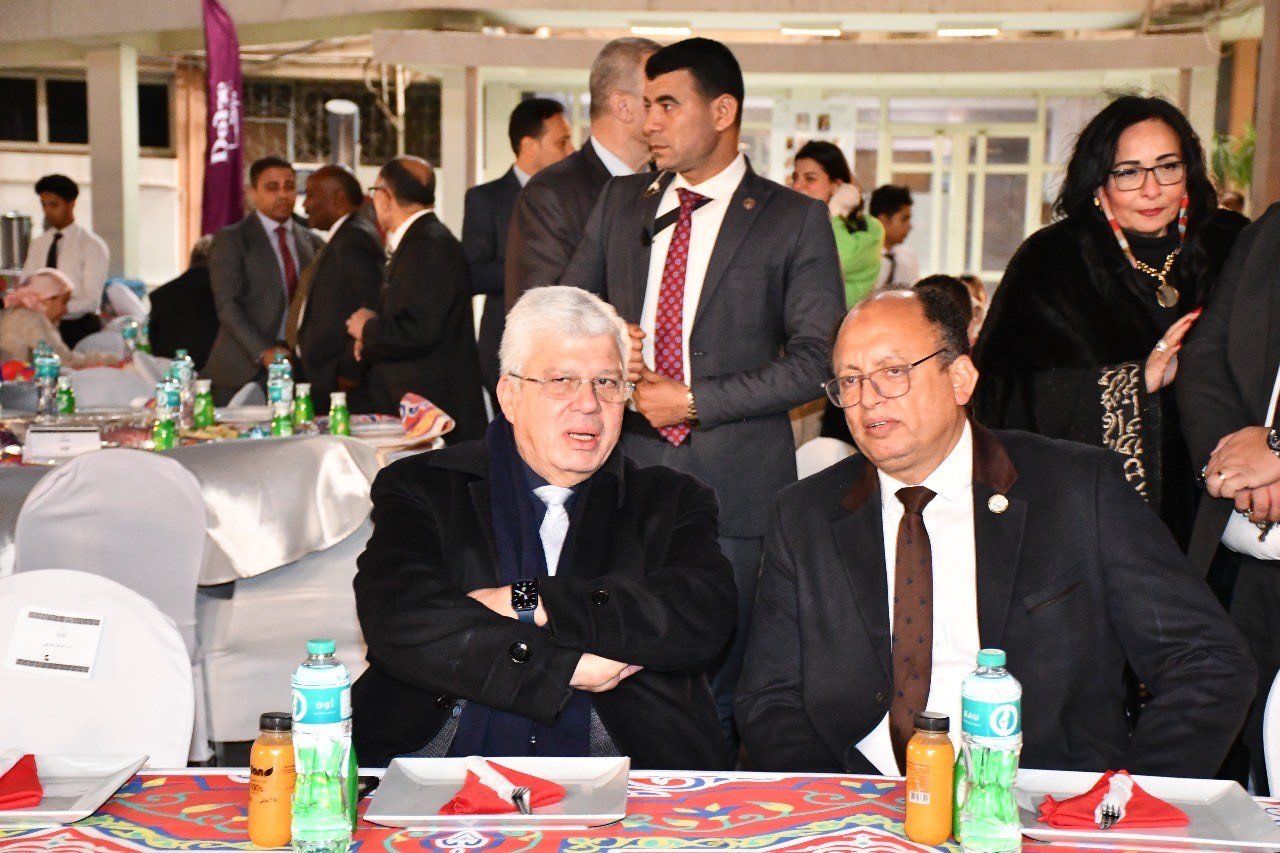 وزير التعليم العالى يشهد السحور السنوى لجامعة حلوان وسط أجواء رمضانية