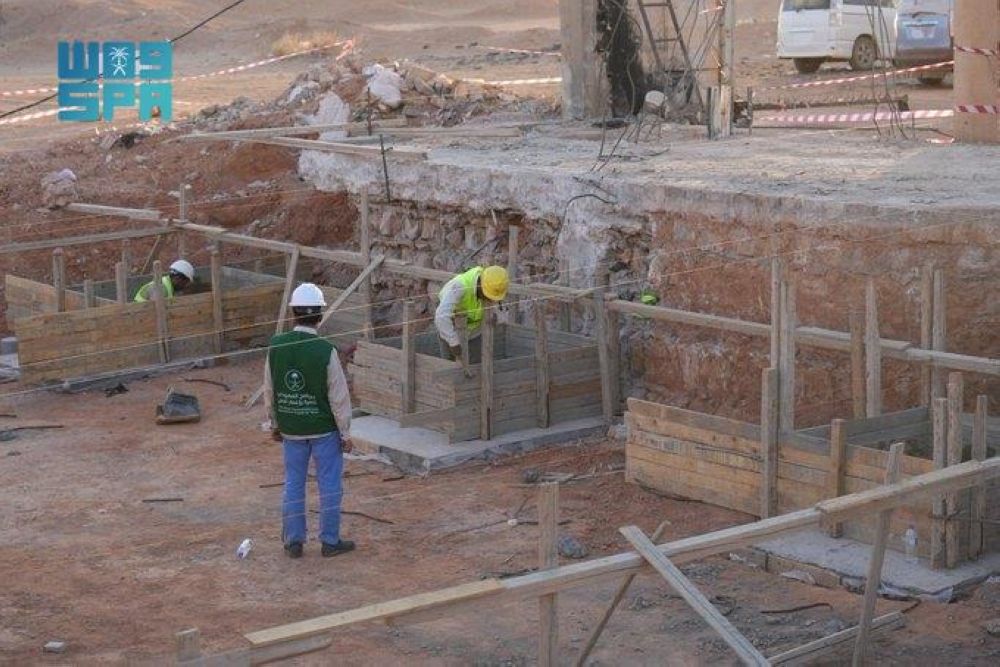 حضرموت.. البرنامج السعودي لإعمار اليمن يعيد تأهيل منفذ الوديعة