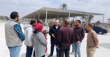 نائب محافظ الجيزة يتفقد مشروع موقف السرفيس الجديد بالصف تمهيدا لتشغيله