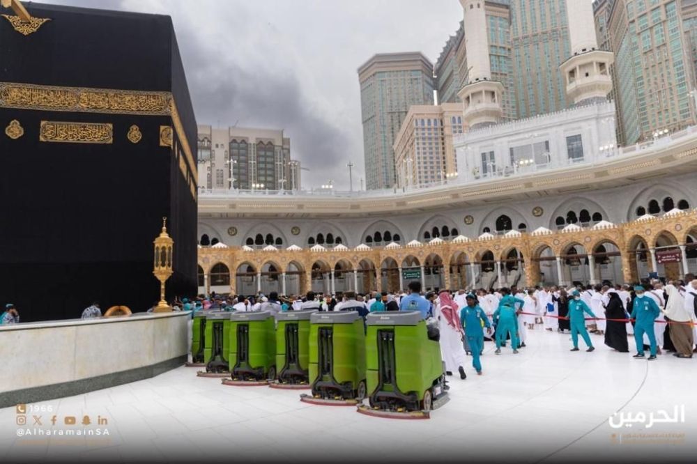 خلال العشر الأواخر.. رفع الجاهزية التشغيلية لخدمات المسجد الحرام