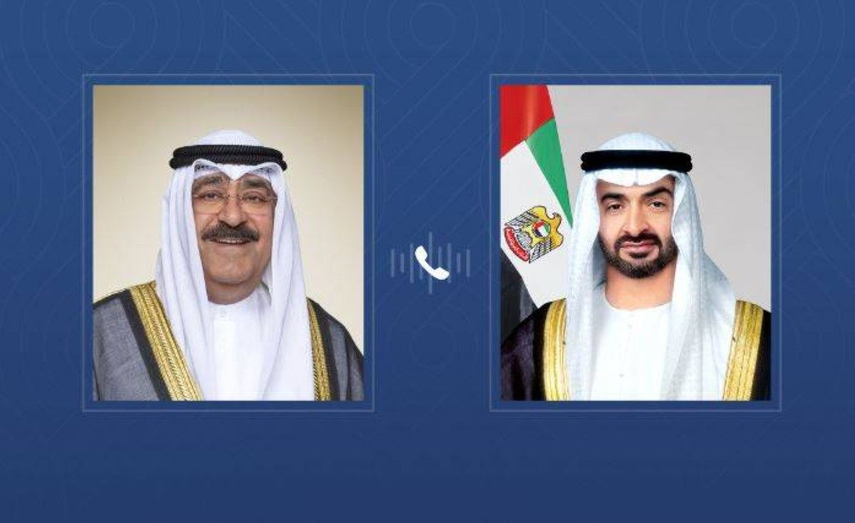 الخليج اليوم .. رئيس الدولة يبحث هاتفياً مع أمير الكويت العلاقات الأخوية والعمل المشترك