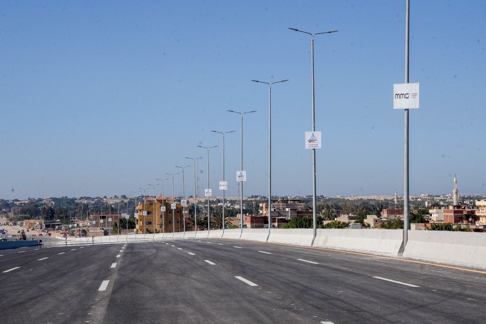 يخدم المناطق الصناعية.. 8 معلومات عن محور حسن علام ببرج العرب.. صور