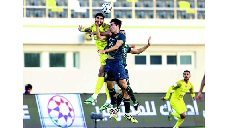 الامارات | النمر: 24 نقطة  أبعدت خورفكان  عن دوامة الهبوط