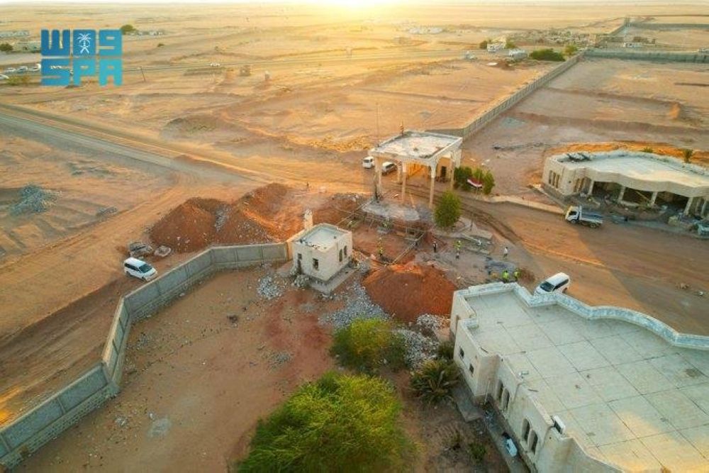 حضرموت.. البرنامج السعودي لإعمار اليمن يعيد تأهيل منفذ الوديعة