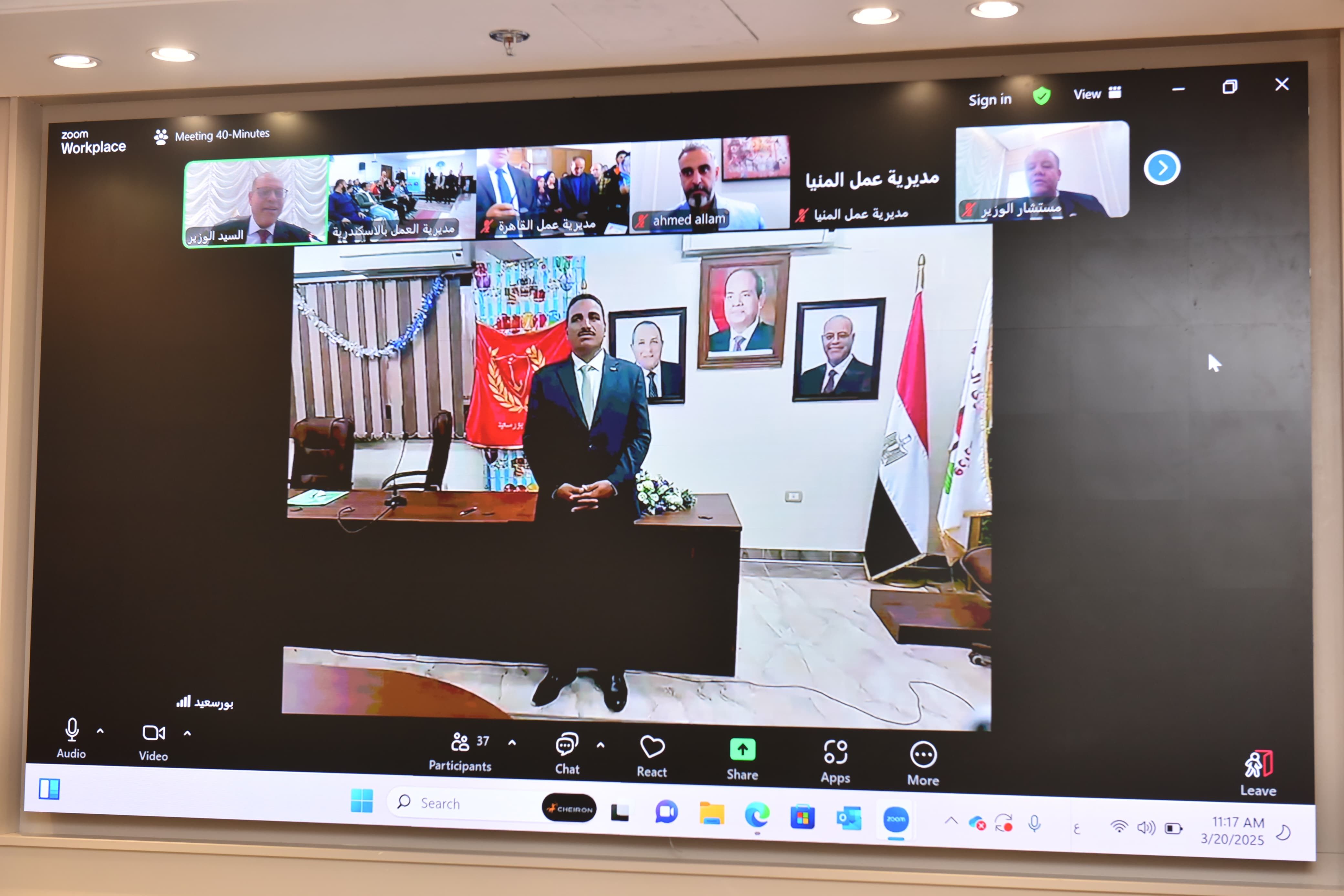 وزير العمل: تسليم 750 عقد عمل للشباب بينهم 179 عقدا لذوى همم