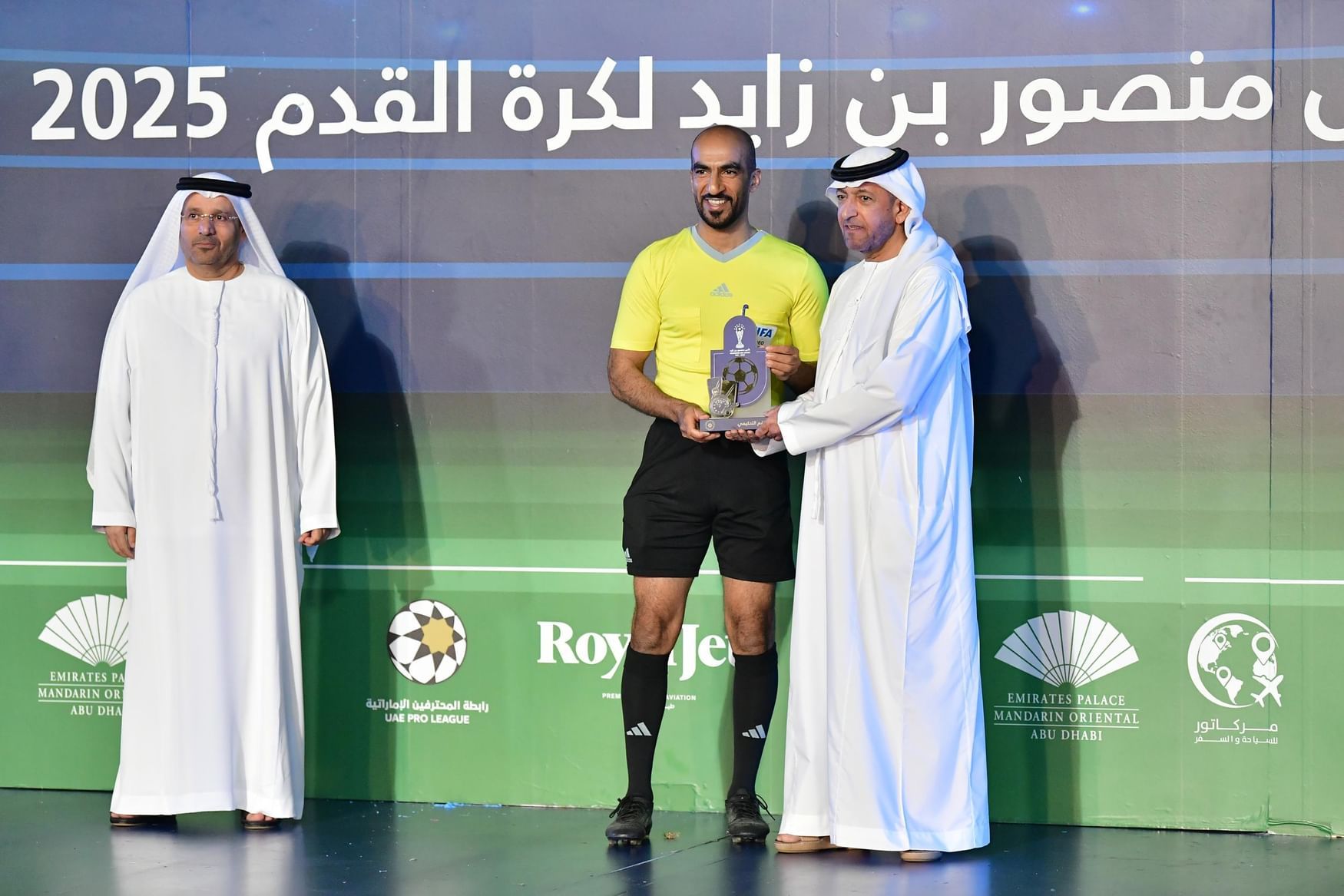 الامارات | أحمد الحميري يتوّج دائرة القضاء بطلًا للنسخة الـ12 لكأس منصور بن زايد لكرة القدم 2025