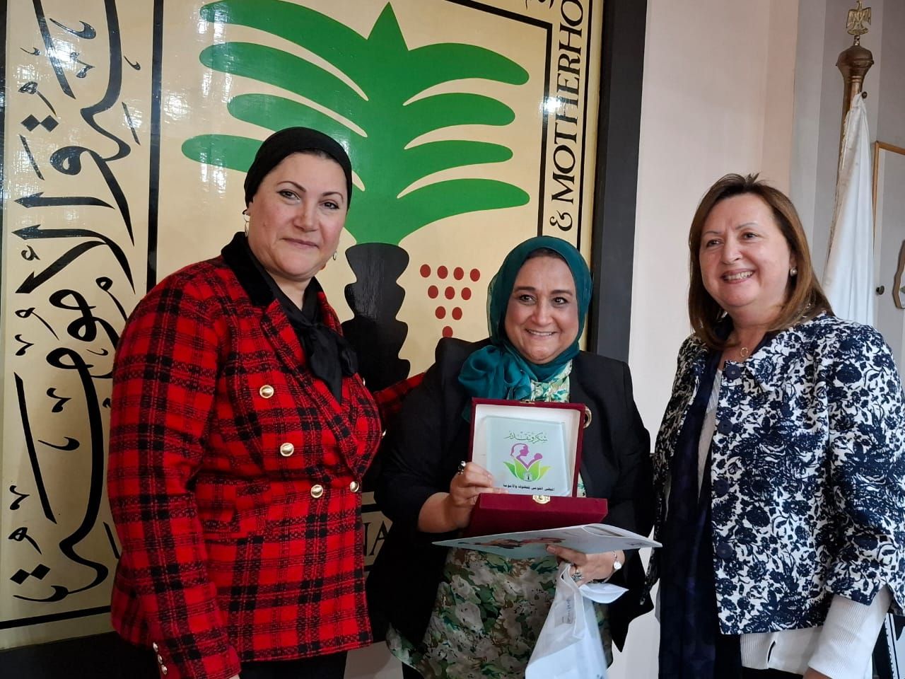 المجلس القومى للطفولة والأمومة يكرم شريهان عثمان بطلة الأمومة بواقعة أسيوط