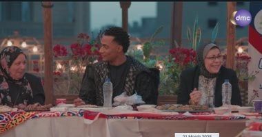 جبر الخواطر.. محمد رمضان يتناول الإفطار مع أمهات دار الهنا في عيد الأم (فيديو)