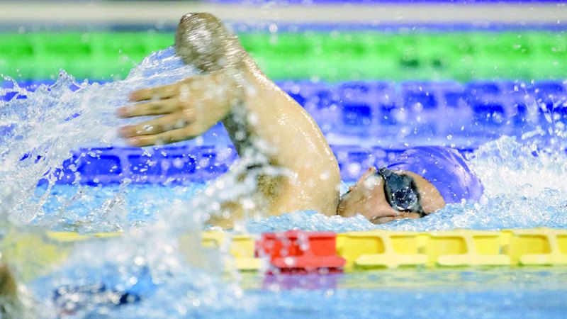 الامارات | 450 سباحاً يشاركون في بطولة «أبوظبي سويم فور لايف»