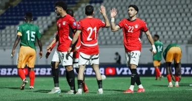 منتخب مصر يحافظ على تقدمه بثنائية صلاح وزيزو فى شباك إثيوبيا بعد 75 دقيقة.. صور