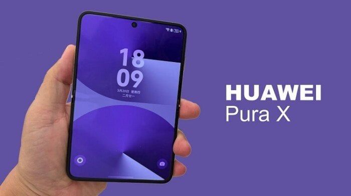 بسعر 1035 دولار: هواوي تكشف عن هاتف Huawei Pura X القابل للطي في الأسواق العالمية!
