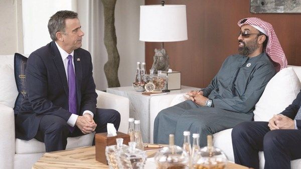 طحنون بن زايد ومدير وكالة المخابرات المركزية الأميركية يبحثان العلاقات الثنائية