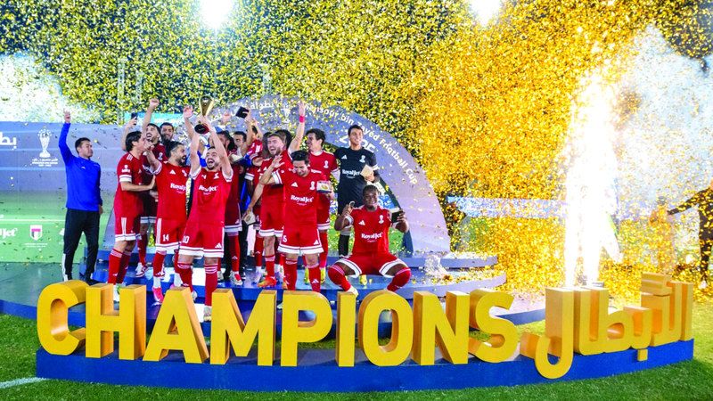 الامارات | «دائرة القضاء» بطلاً لكأس منصور بن زايد لكرة القدم
