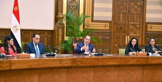 الرئيس السيسي: هنظم موضوع الفن بشكل أكبر وخُفت على المجتمع.. صور