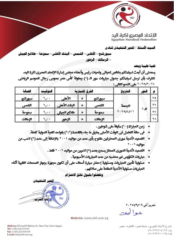 مباراة الأهلى والزمالك فى نهائي كأس مصر لسيدات الطائرة بدون تقنية الفار